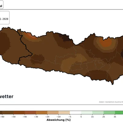 Aprilbilanz: 2,2 Grad zu mild und 68 Prozent zu trocken in Kärnten und Osttirol