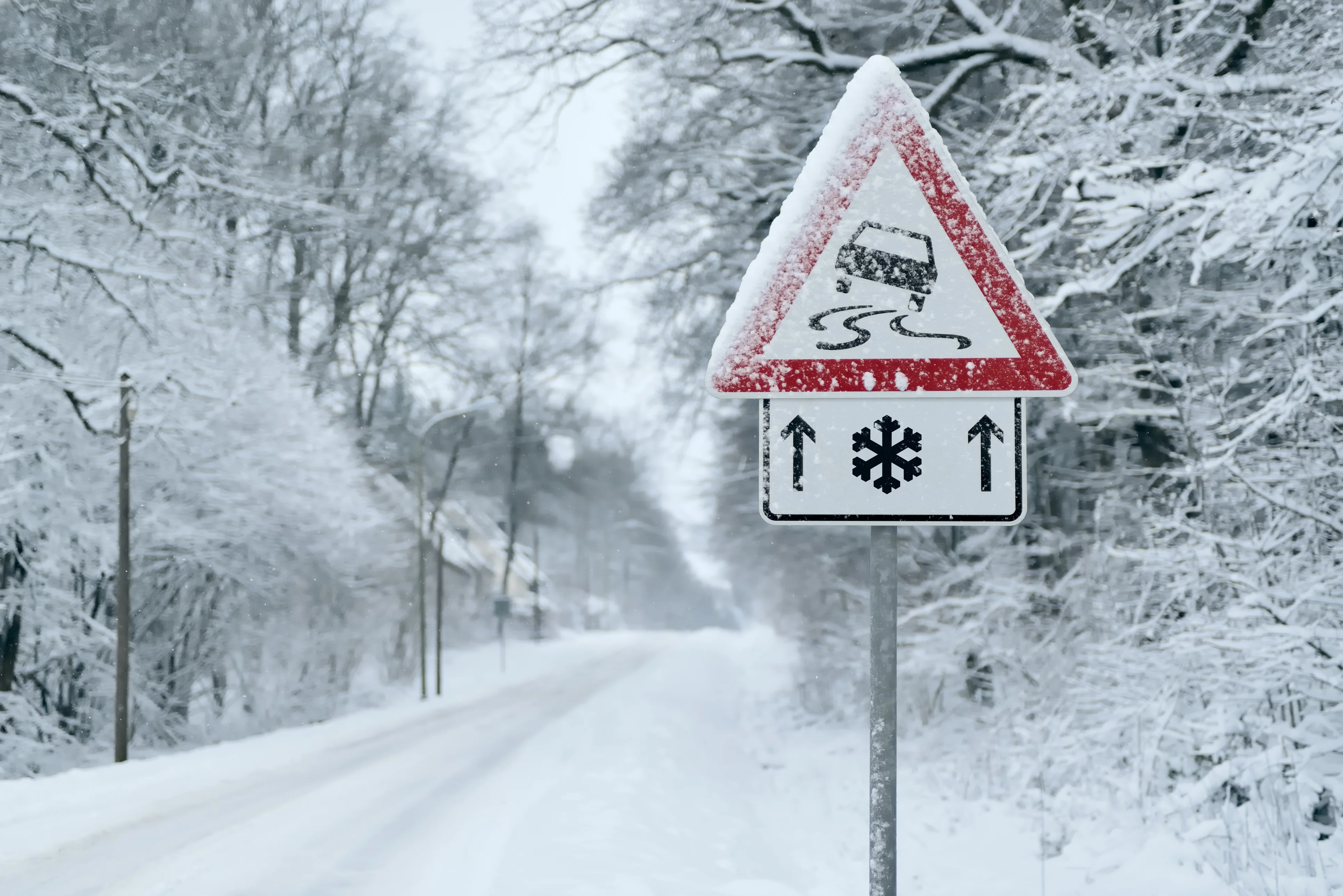 Symbolbild: Verschneite Winterlandschaft. Am Wochenende bringt ein Italientief Neuschnee nach Kärnten und Osttirol.