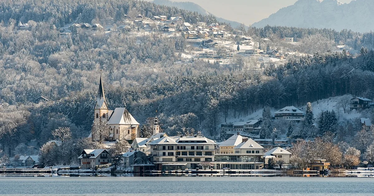 Wörthersee Winter - Eisiger Neujahrsmorgen